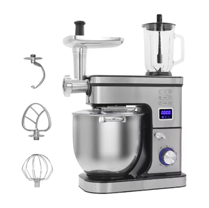 Ev Aletleri Mutfak Kıyma Makinesi Blender Mutfak Robotu 10L 12L Standlı Yiyecek Mikseri 3'ü 1 Arada Çok Fonksiyonlu (SM-008)